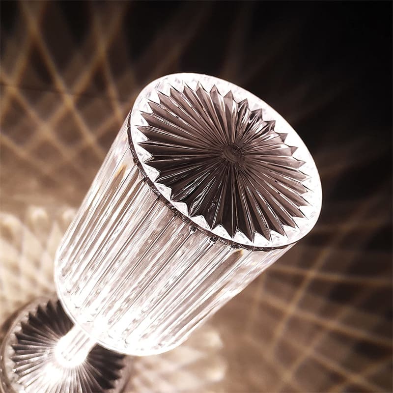 Luminária de Mesa LED Recarregável em Acrílico Sem Fio