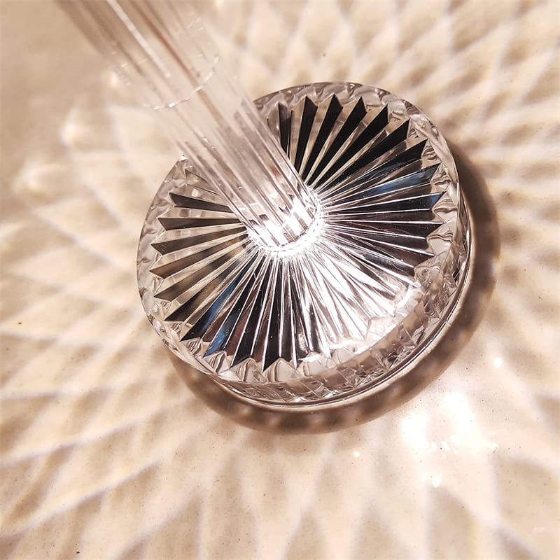 Luminária de Mesa LED Recarregável em Acrílico Sem Fio