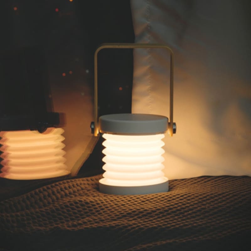 Luminária de Mesa LED com Alça Giro 360 Graus Ajustável