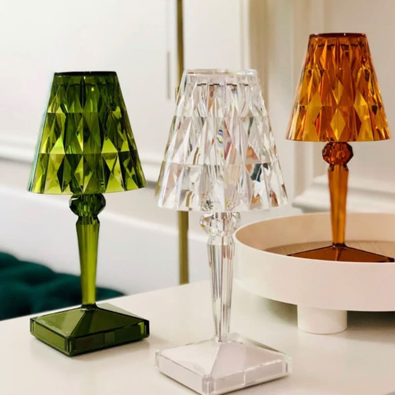 Luminária de Mesa LED Sem Fio 3 Tons Bateria Recarregável