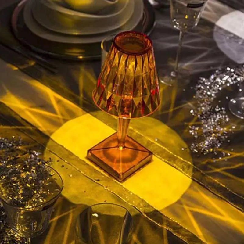 Luminária de Mesa LED Sem Fio 3 Tons Bateria Recarregável