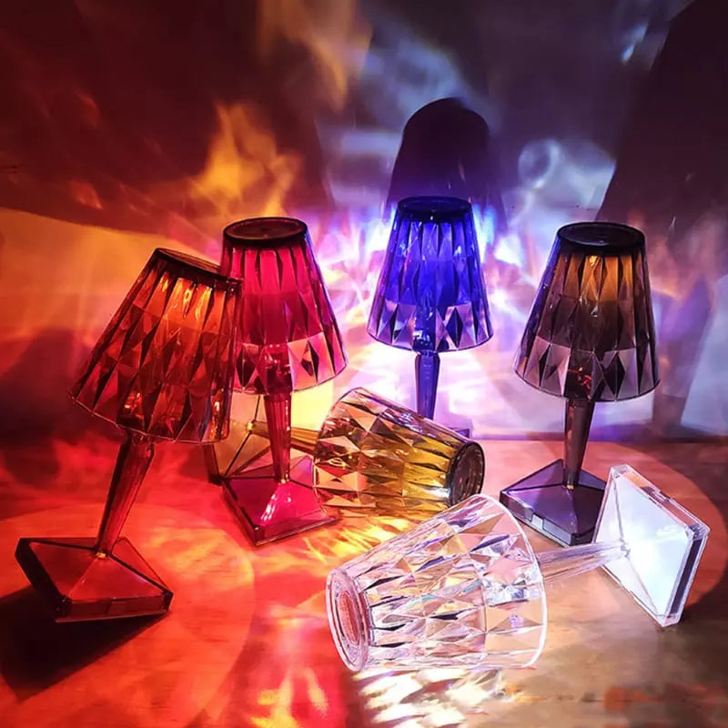 Luminária de Mesa LED Sem Fio 3 Tons Bateria Recarregável