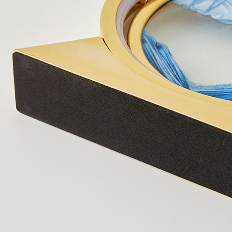 Luminária de Mesa Ampulheta LED Decorativa Minimalista