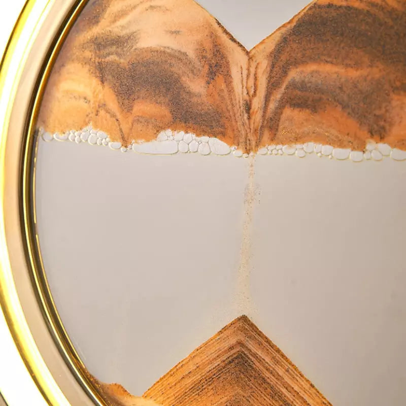 Luminária de Mesa Ampulheta LED Decorativa Minimalista