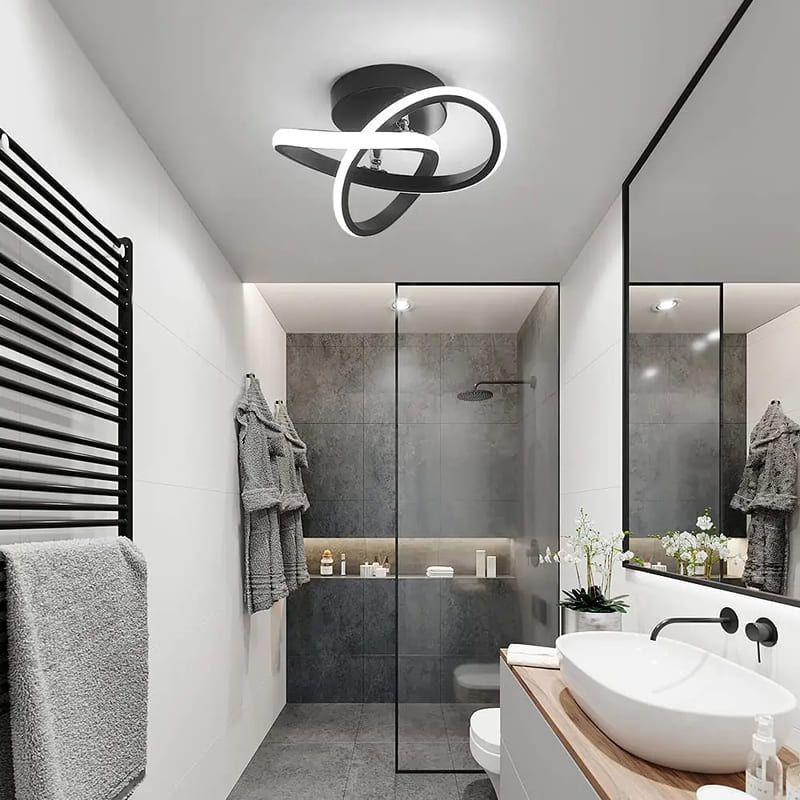 Luminária de Teto LED em Alumínio Plafon Minimalista