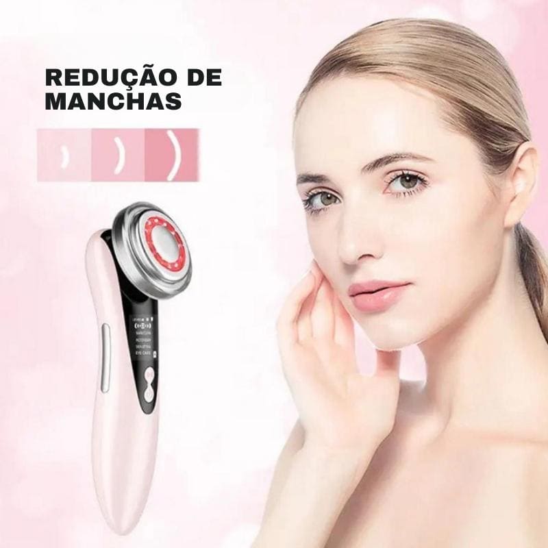 Massageador Facial Elétrico Ergonômico E Multifuncional