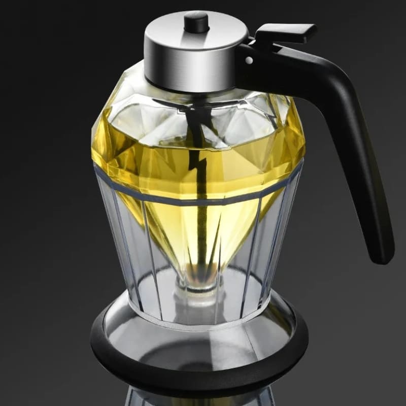 Meleira de Vidro Diamante com Base Antiderrapante Compacta