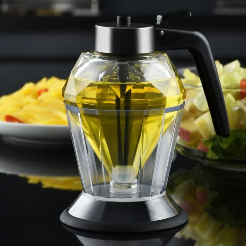 Meleira de Vidro Diamante com Base Antiderrapante Compacta