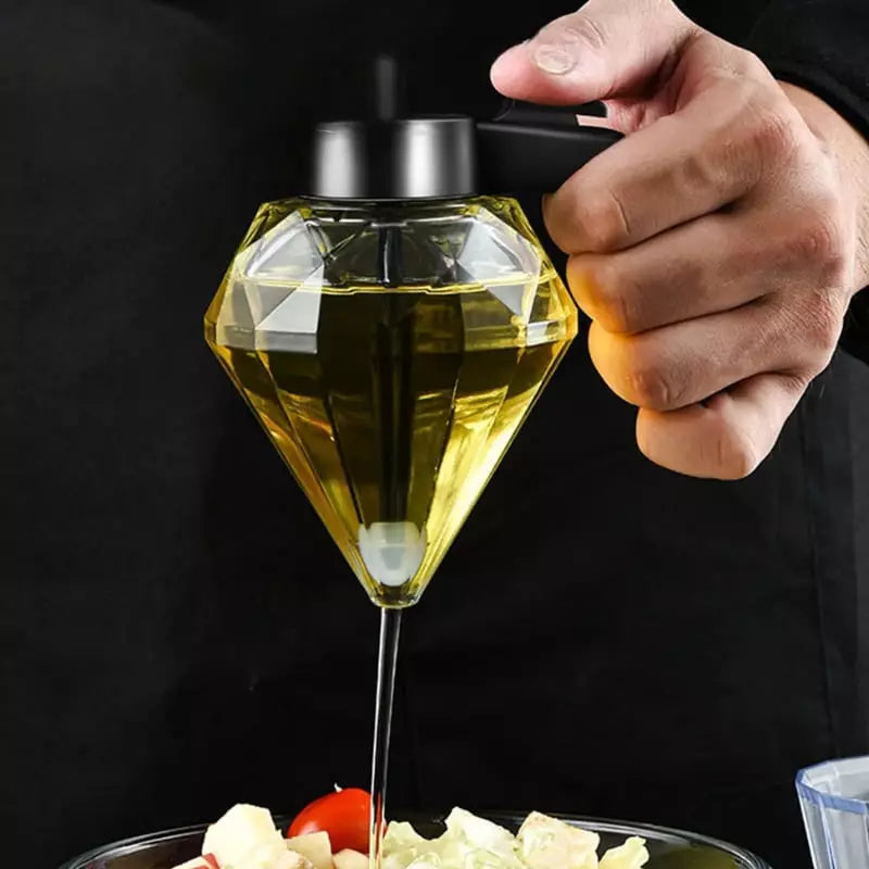 Meleira de Vidro Diamante com Base Antiderrapante Compacta