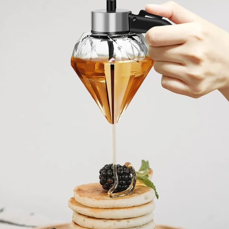 Meleira de Vidro Diamante com Base Antiderrapante Compacta