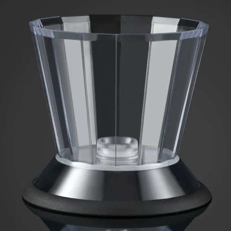 Meleira de Vidro Diamante com Base Antiderrapante Compacta