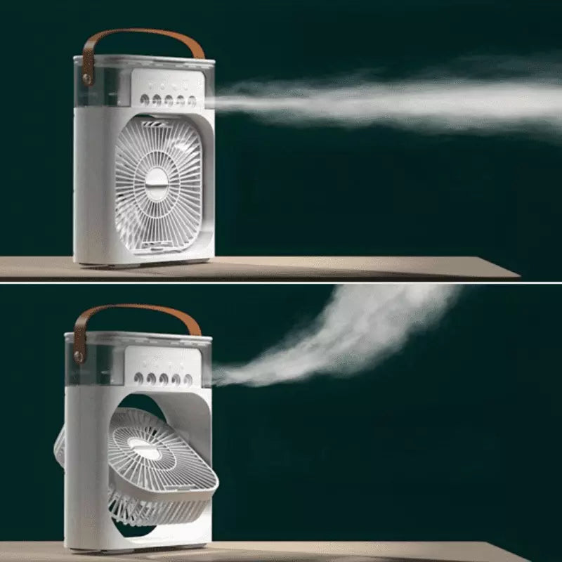 Mini Ar Condicionado Portátil com Ventilador e Umidificador