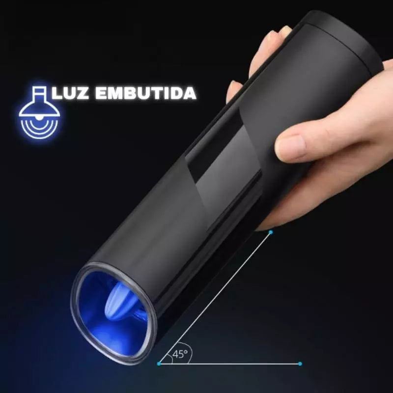 Moedor Elétrico de Pimenta em Aço Inox Ajuste Fino Durável