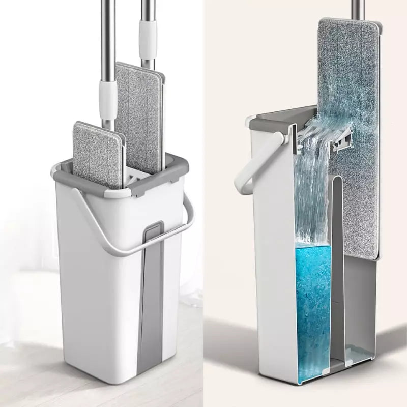 Esfregão Giratório 360 Com Balde E Microfibra