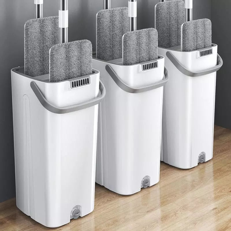 Esfregão Giratório 360 Com Balde E Microfibra