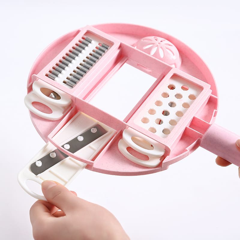 Ralador Multifuncional de Legumes Compacto com Descascador