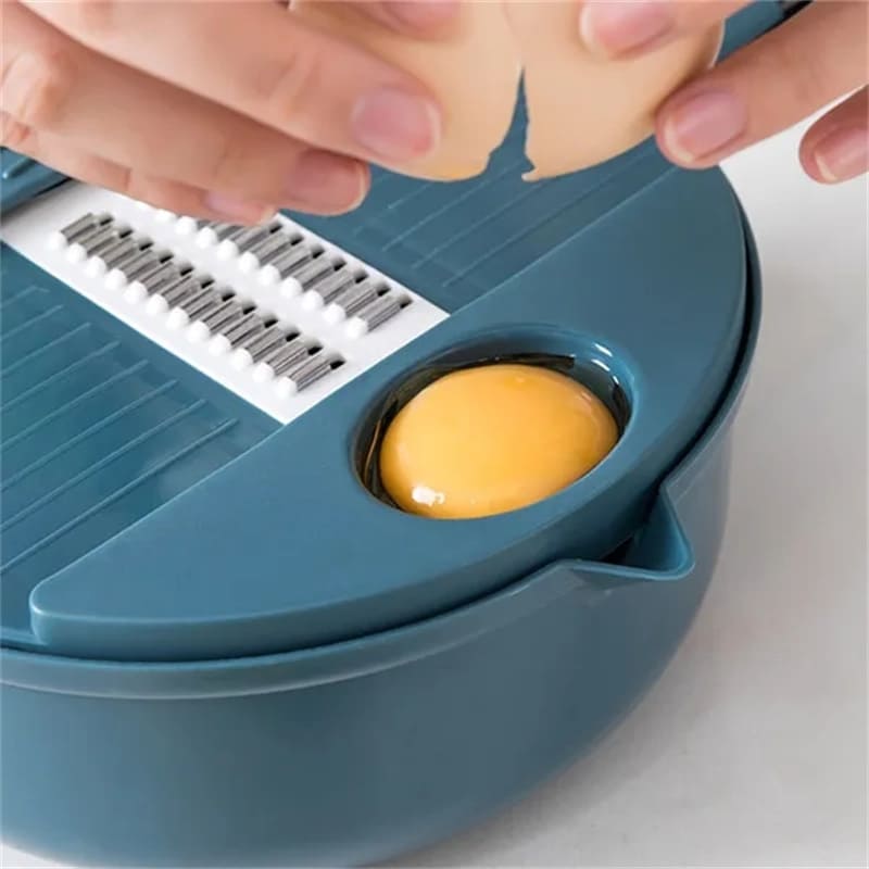 Ralador Multifuncional de Legumes Compacto com Descascador