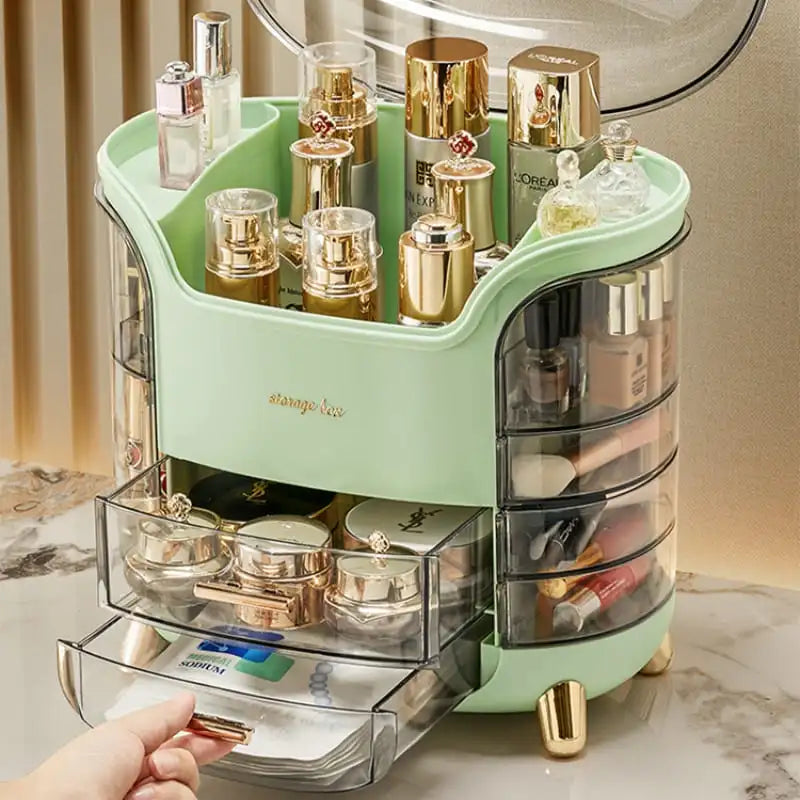 Organizador De Maquiagem Em Acrílico Multiuso Compacto