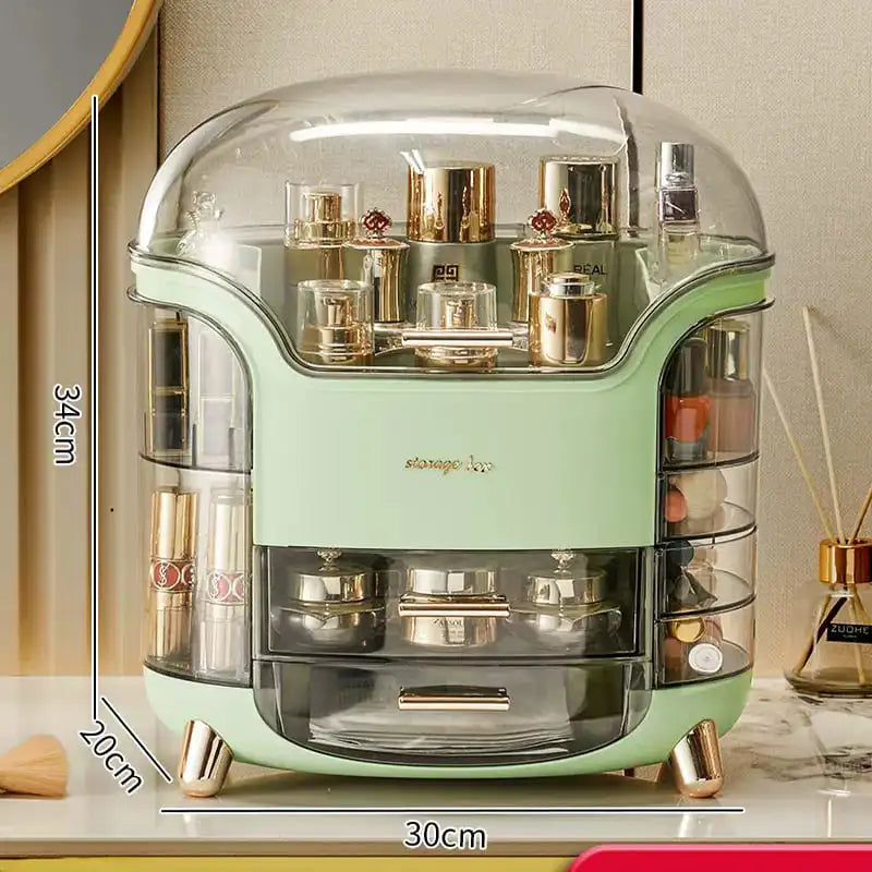 Organizador De Maquiagem Em Acrílico Multiuso Compacto