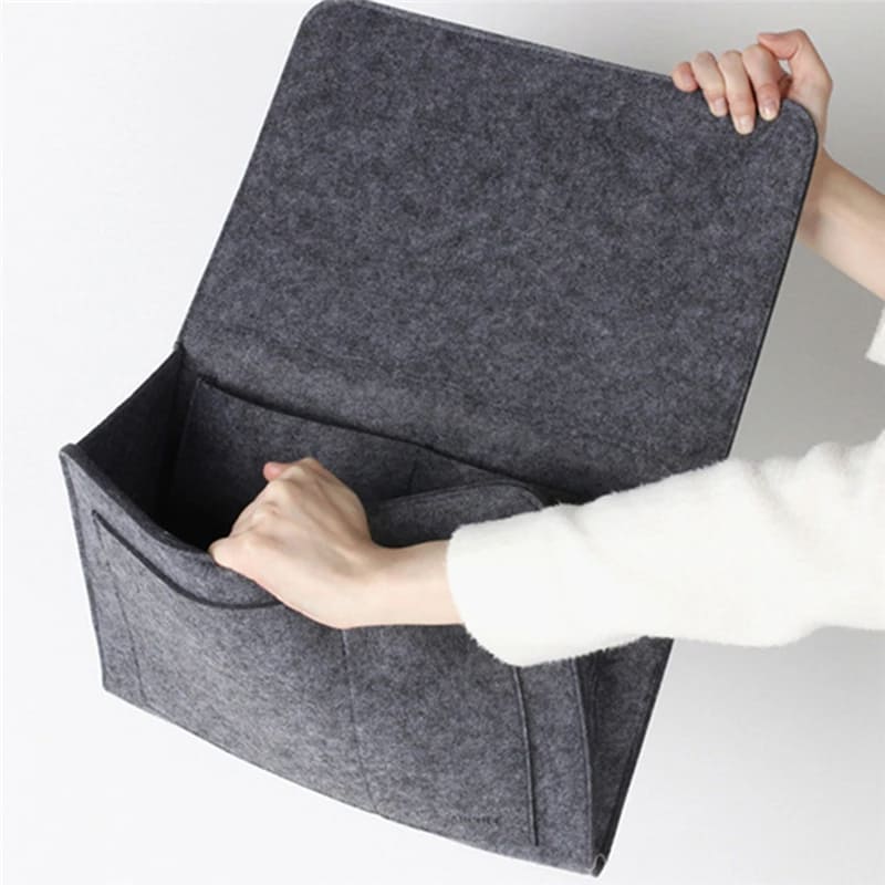 Organizador Lateral Para Sofá e Cama Resistente com Bolsos