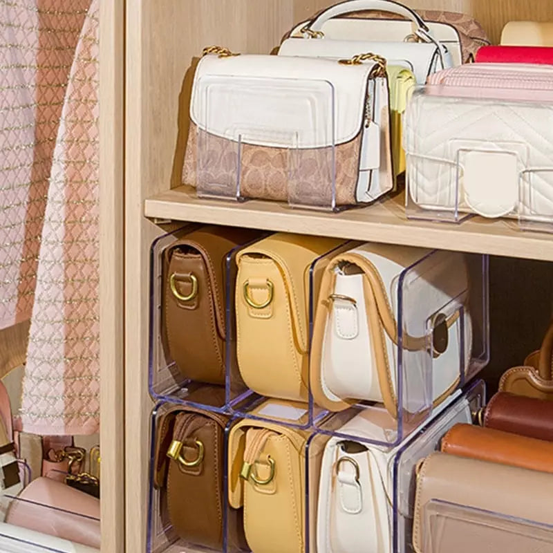 Organizador de Bolsa em Acrílico com Divisória Interna