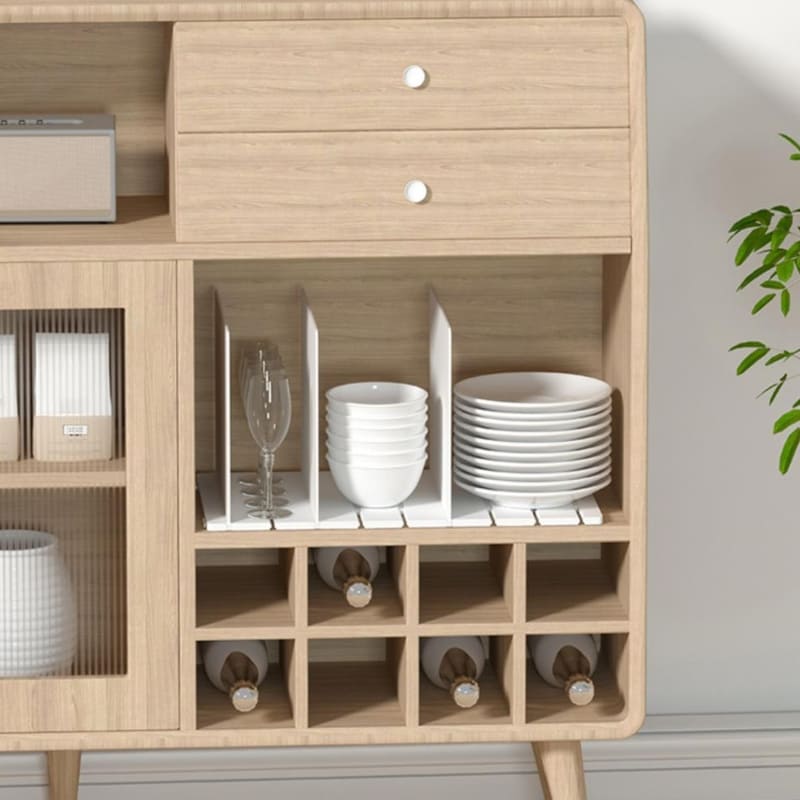 Organizador de Bolsa em Acrílico com Divisórias Retráteis