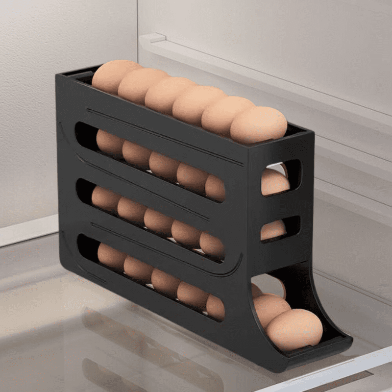 Organizador De Geladeira Em PP Porta Ovos 30 Unidades