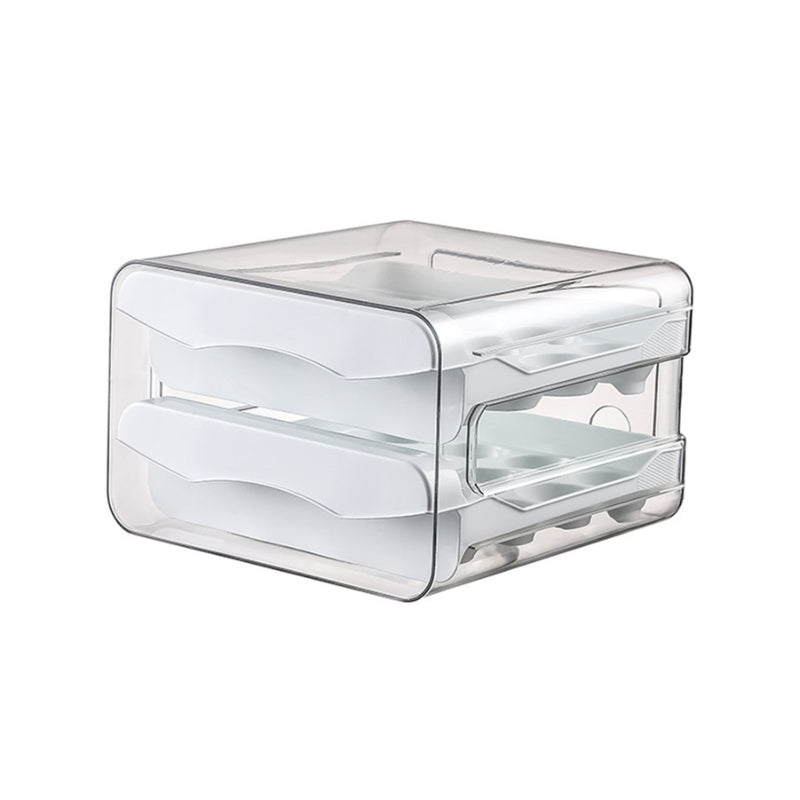 Organizador De Geladeira Com Gavetas Porta Ovos 16 Unidades