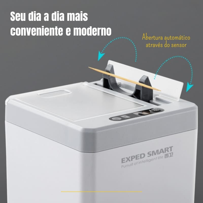 Paliteiro Automático com Sensor Higiênico