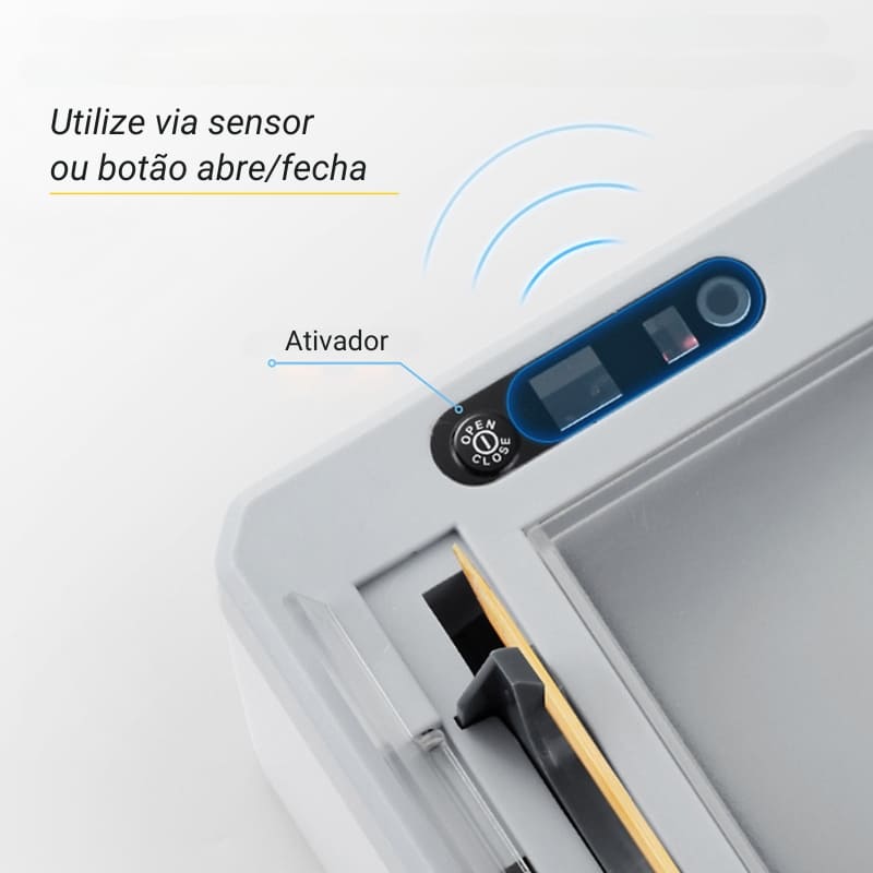 Paliteiro Automático com Sensor Higiênico