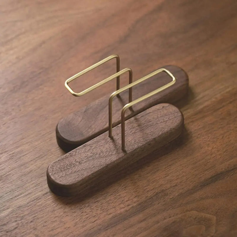 Porta-Filtro de Bambu e Madeira Elegante Compacto para Café