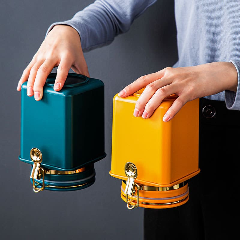 Pote Hermético em para Café Com Fecho Vedante Compacto