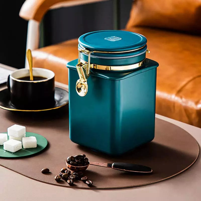 Pote Hermético em para Café Com Fecho Vedante Compacto