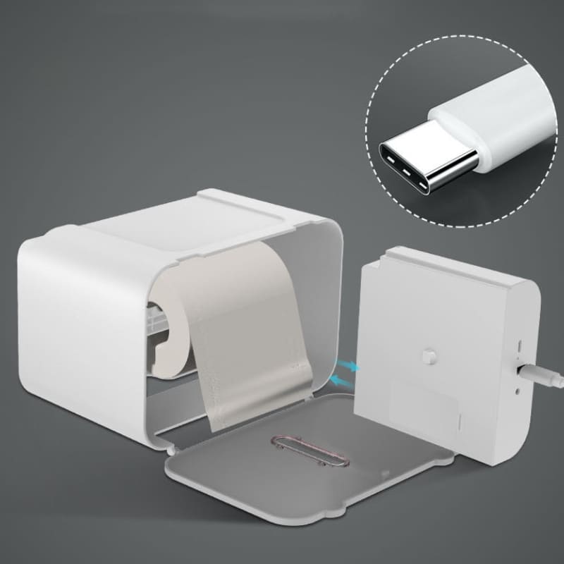 Porta Papel Higiênico Automático por Indução Resistente