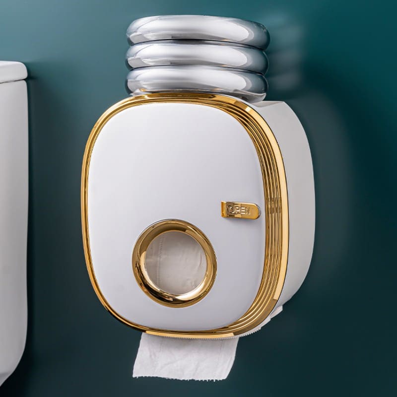 Porta Papel Higiênico De Parede À Prova D'Água Retro