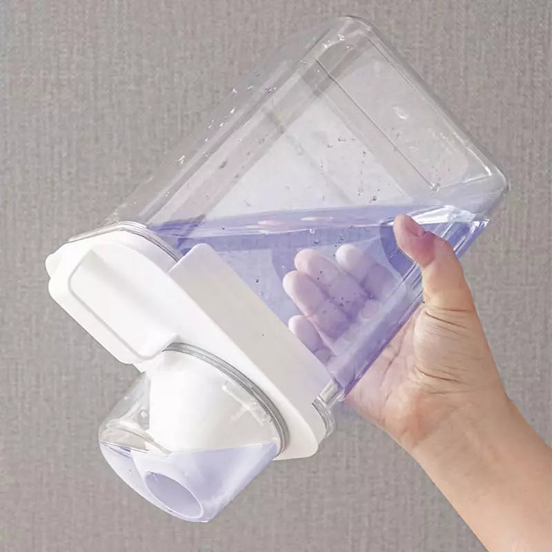 Porta Sabão em Pó e Detergente Hermético com Medidor