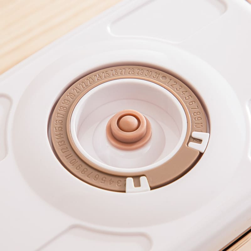 Pote Hermético Com Tampa Emborrachada E Selador Manual