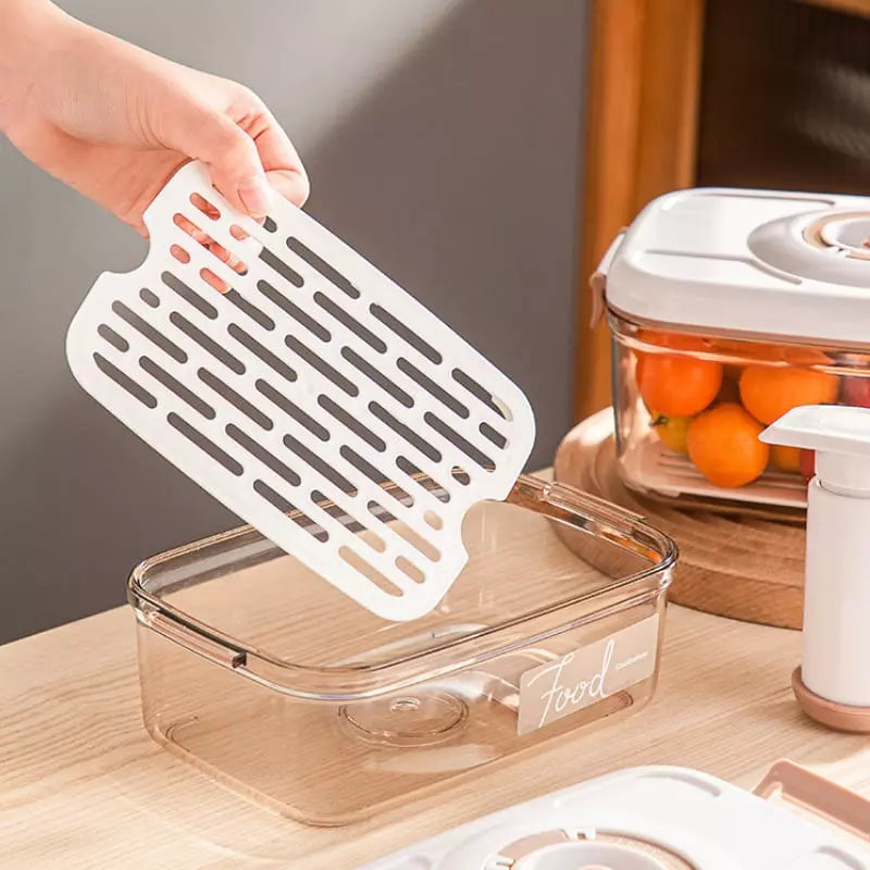 Pote Hermético Com Tampa Emborrachada E Selador Manual