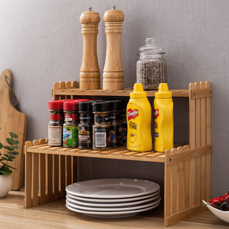 Prateleira de Madeira Envernizada Multiuso para Plantas