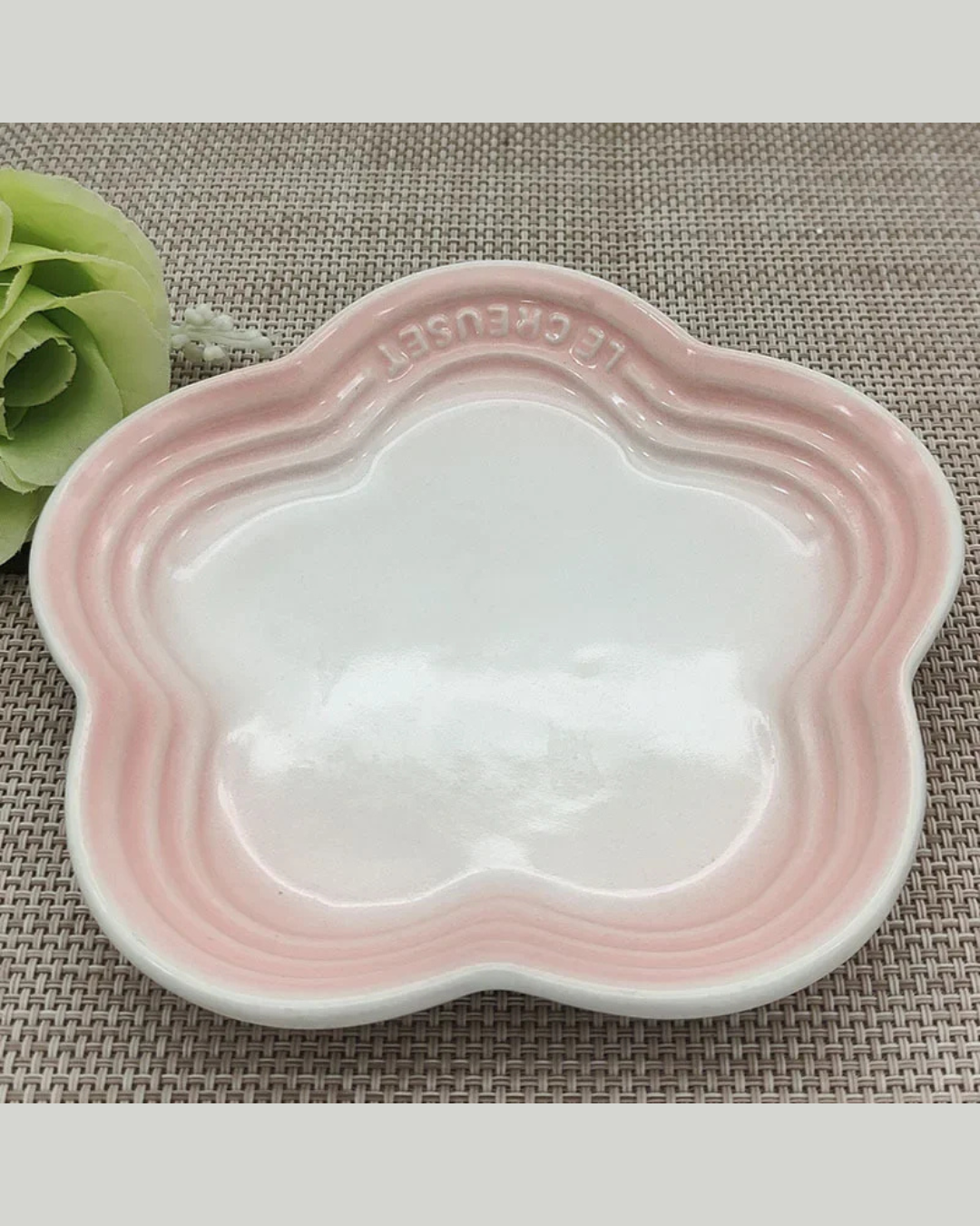 Prato Pequeno de Cerâmica Flor de Ameixa 14cm Francês