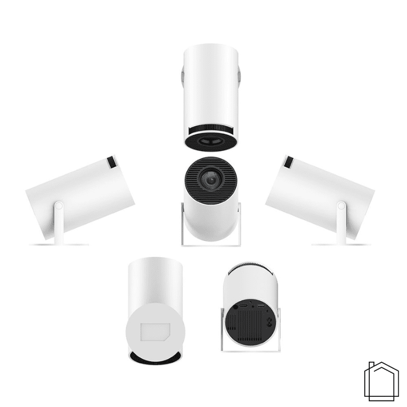 Projetor Portátil 4K Ultra HD Compacto Cinema Multimídia