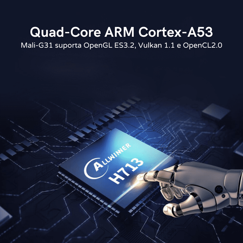 Projetor Portátil 4K Ultra HD Compacto Cinema Multimídia