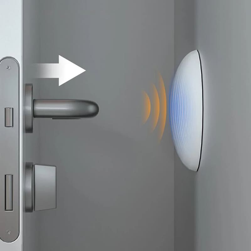 Protetor de Porta em Silicone Antiimpacto com Adesivo 3M