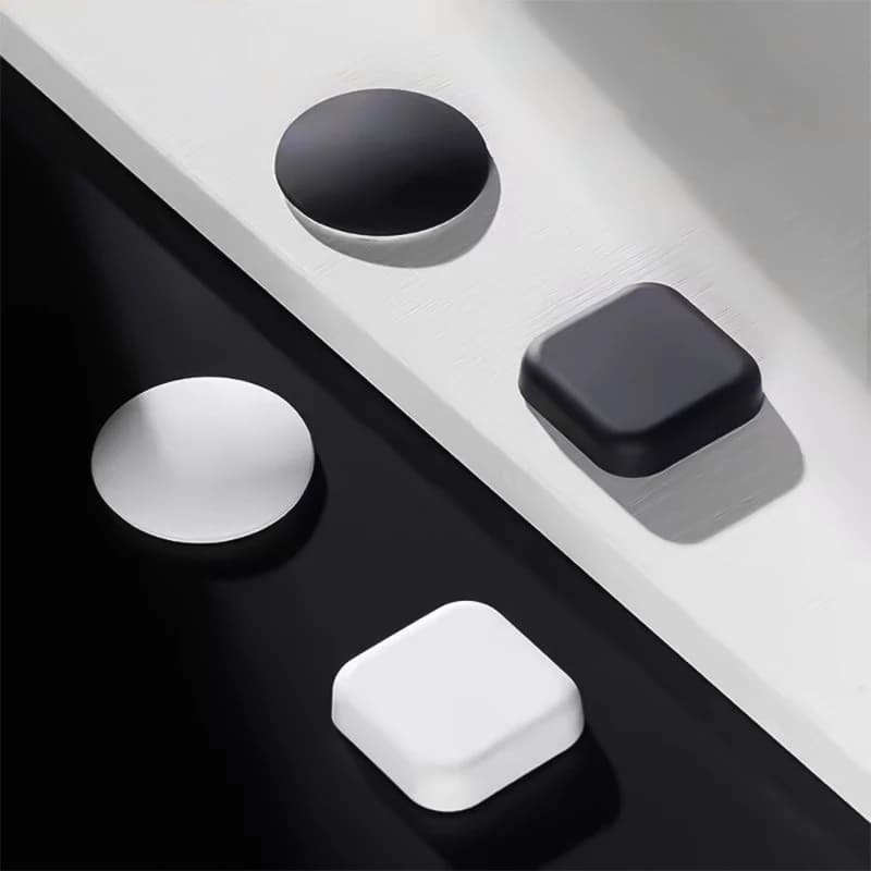 Protetor de Porta em Silicone Antiimpacto com Adesivo 3M