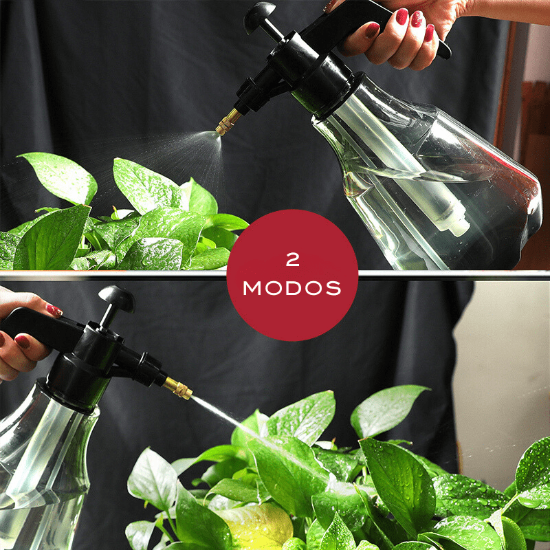 Pulverizador de Pressão 2L com Bico Ajustável Ergonômico