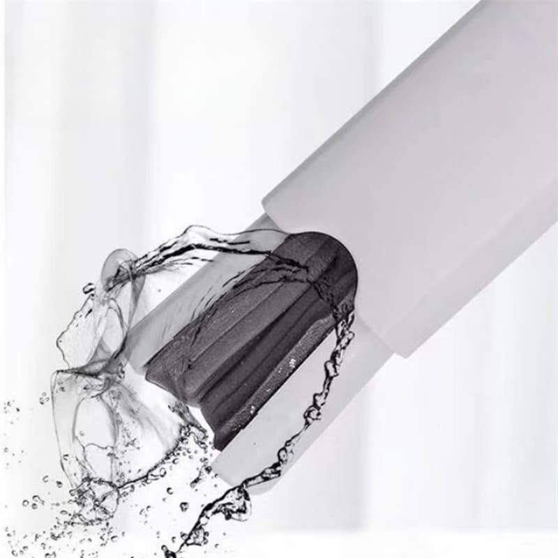 Esfregão Mini Mop com Esponja Absorvente e Cabeça Retrátil