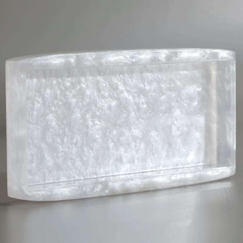 Kit Banheiro em Resina com Acabamento Dourado 3 Peças