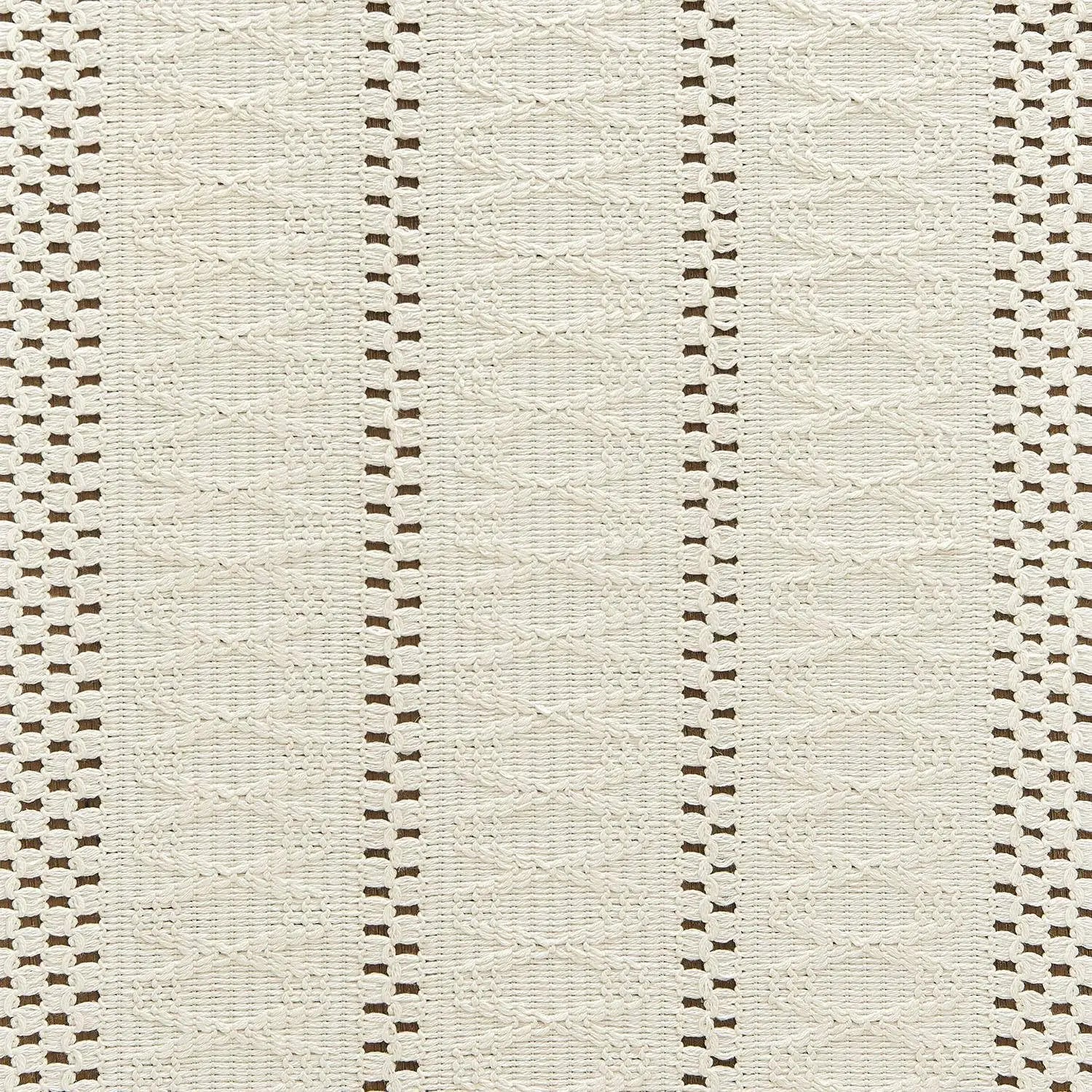 Caminho de Mesa Boho em Algodão e Poliéster Feito à Mão