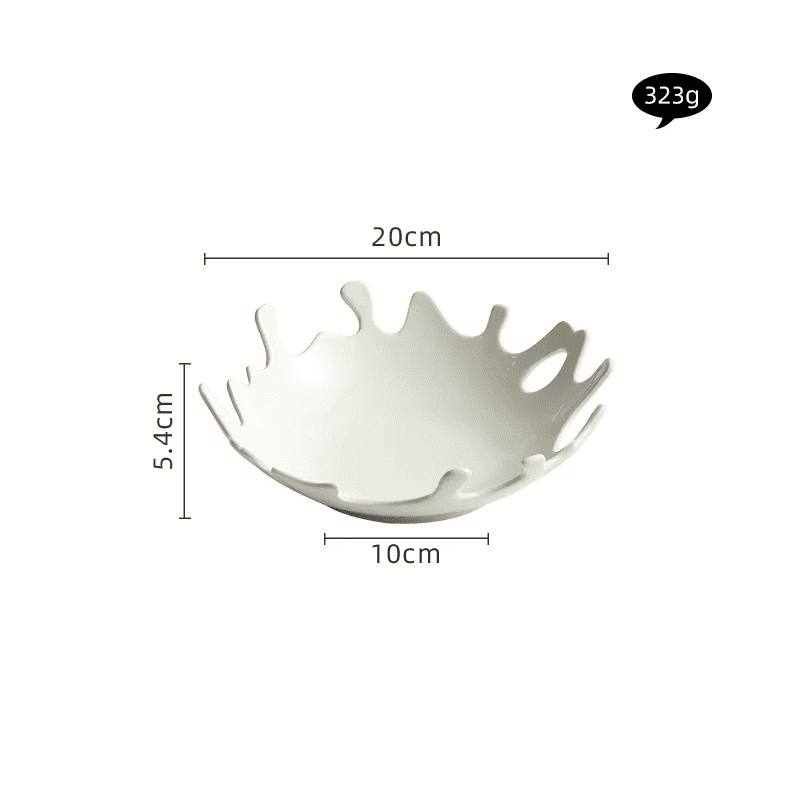 Saladeira de Cerâmica Irregular para Mesa Posta Sofisticada