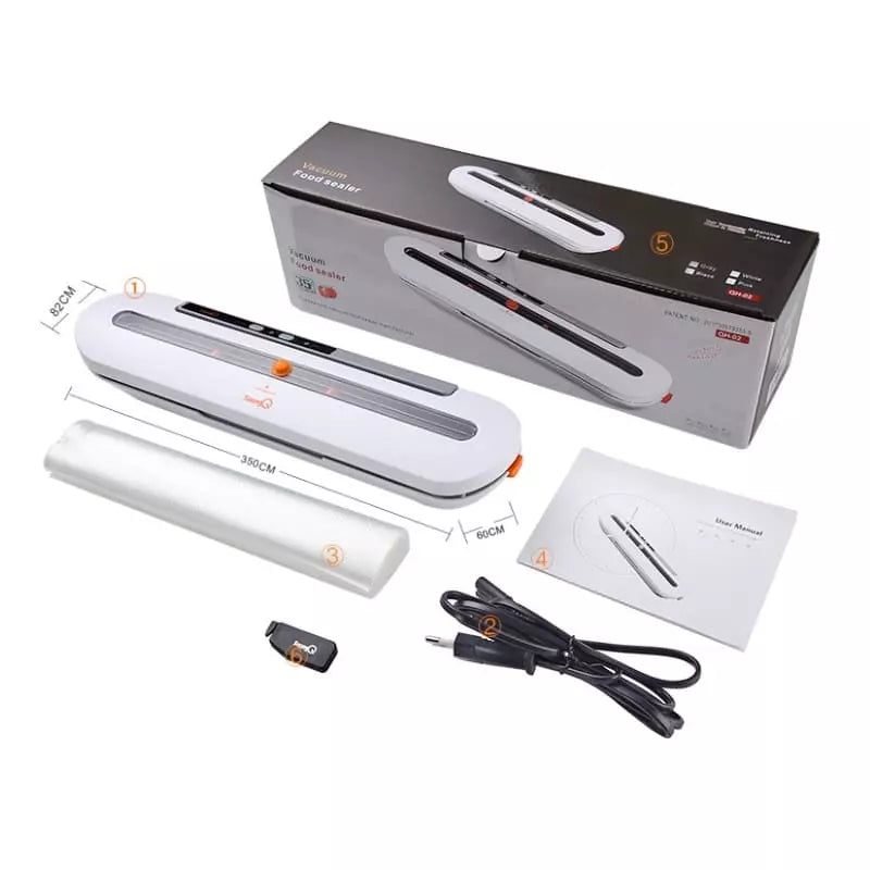 Seladora a Vácuo Portátil Doméstica Compacta e Prática